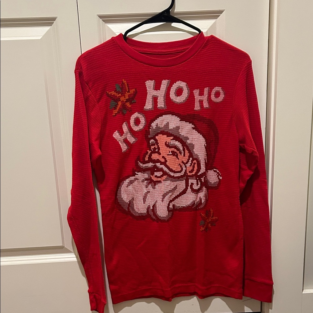 Red Santa Christmas Sweater